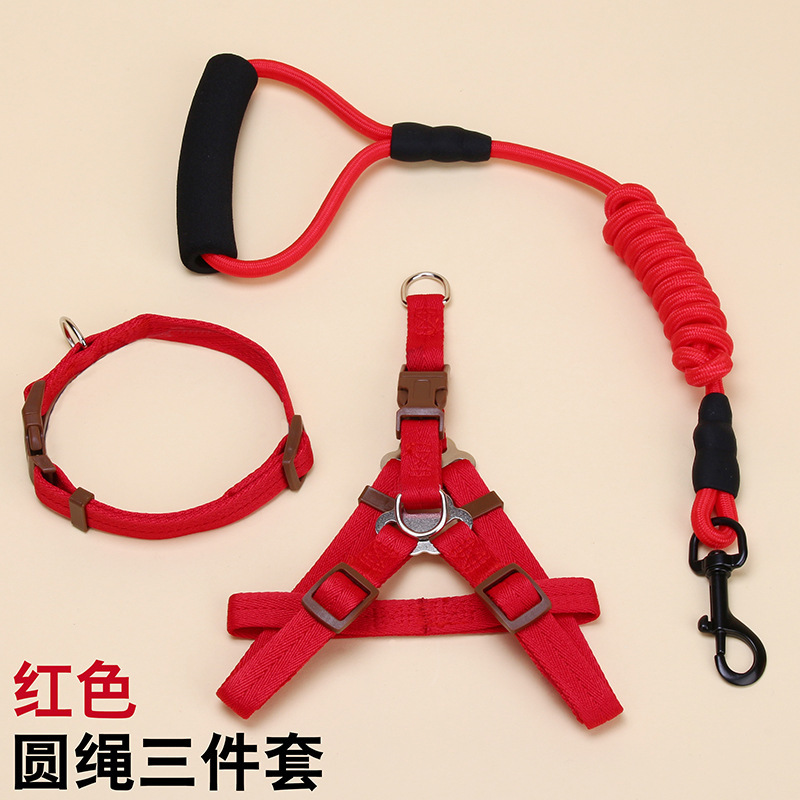 Nueva correa para perros, cuerda para perros de tamaño mediano, cuerda p, cuerda para pasear a su perro, cuerda para perros, cadena para perros para mascotas, fábrica al por mayor