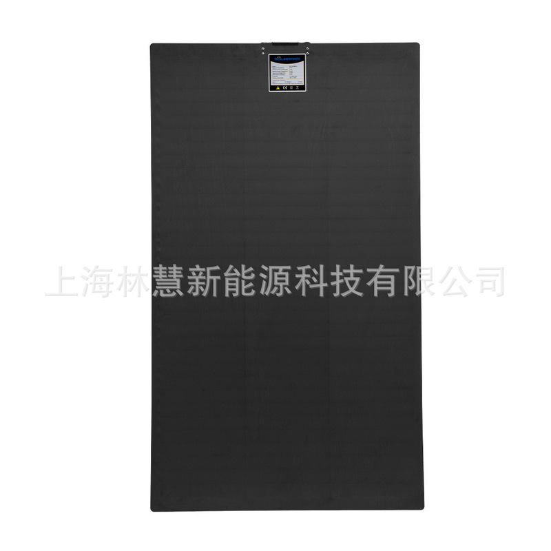 200W半柔性太阳能电池板单晶车载供电露营房车光伏组件发电板|undefined