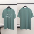 Green signature flocking print 11