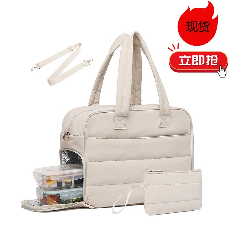 Large-Capacity Portable Lunch Bag, Aluminum Foil Insulated Lunch Bag, Waterproof Portable Storage Bag for Office Workers and Students to Carry Meals Large-Capacity Portable Lunch Bag, Aluminum Foil Insulated Lunch Bag, Waterproof Portable Storage Bag for Office Workers and Students to Carry Meals