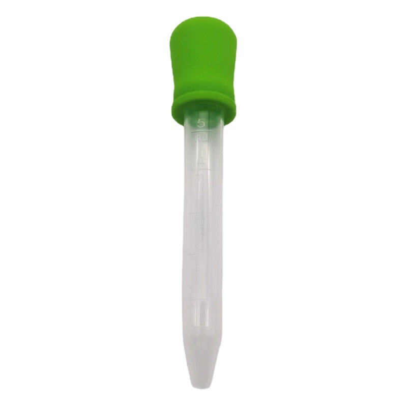 Multifunctional 5ml Baby Medicine Feeder Nipple Silicone Dropper Children's Anti-Choking Feeding Tip