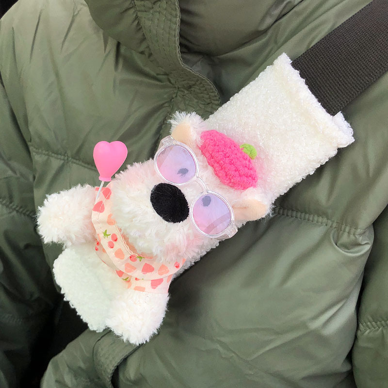 Funda Protectora para Cinturón de Auto de Felpa