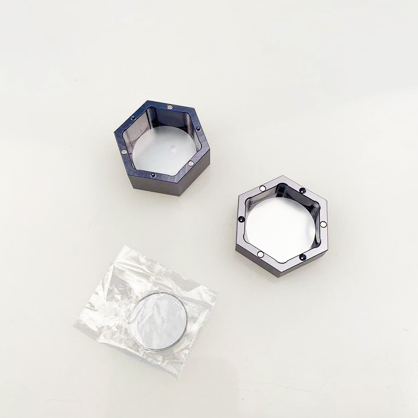 Caja de almacenamiento de chocolate hexagonal de alta calidad de metal W32H25