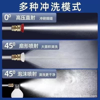 Battery Water — High pressure car wash water gun
