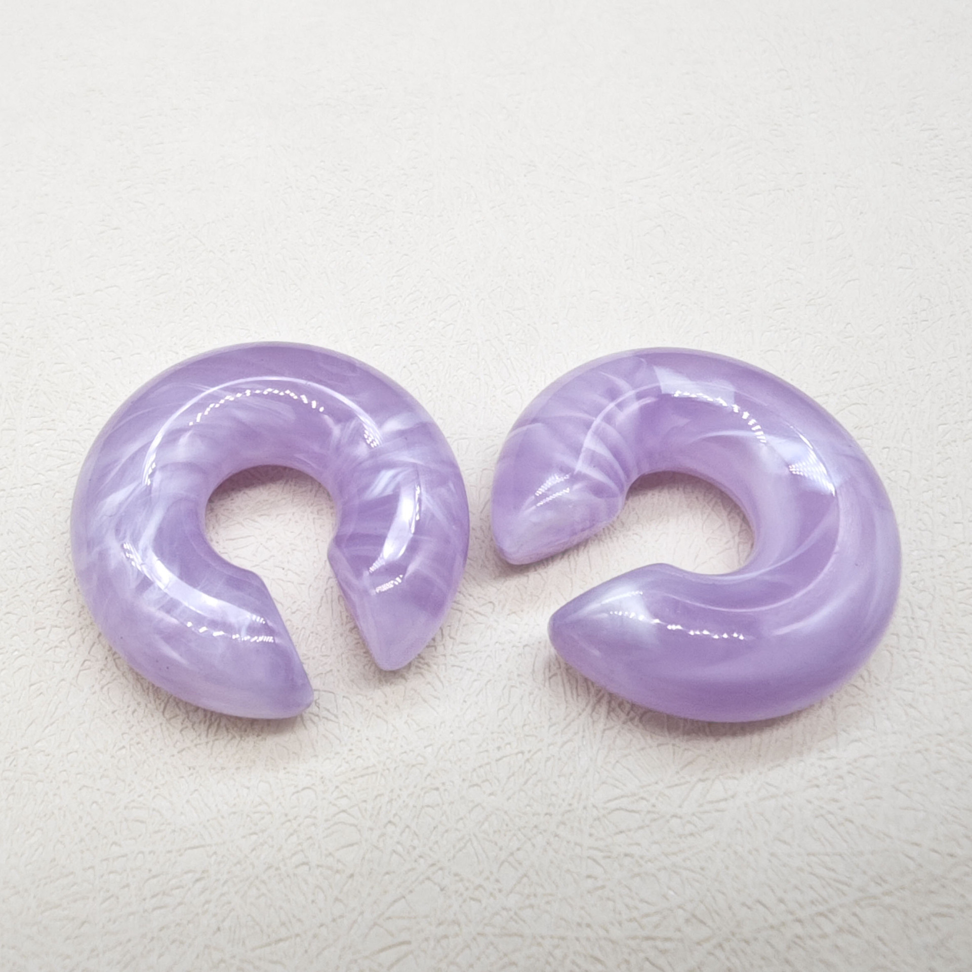 8g Weight Alloy Ear Needle Material Ear Cuffs Classification 1 Pair Quantity Casual Occasion Alloy Material C Shape Pattern Women's Gender Cute Style 1 Pair Cute C Shape Alloy Ear Cuffs 7