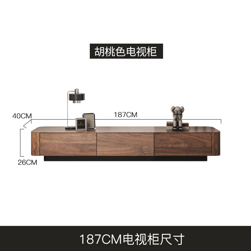 Mesa de té retro redonda de madera sólida de estilo italiano medieval moderna y simple sala de estar pequeña combinación de mesa de té doméstica