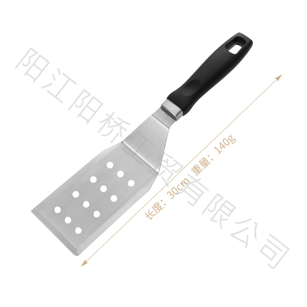 Spot Amazon venta transfronteriza de acero inoxidable conjunto de herramientas de parrilla BBQ tepanyaki hamburguesas cocina cocina cocina cocina