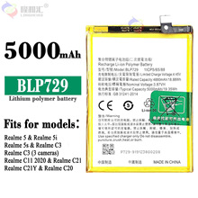 适用OPPO 手机电池Realme 5/C3/5i/C11/5S/C21快充电板BLP729批发
