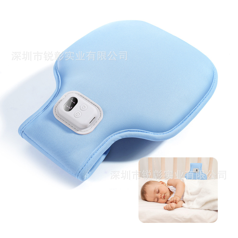 2025跨境新款婴儿震动哄睡器LED液晶显示安抚睡觉白噪声振动|undefined