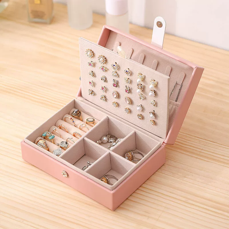 (Cross-border trading), storage system, storage box, earrings, wooden capacious necklace, direct factory sales