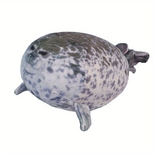 New Product Japanese Osaka Simulation Seal Plush Pillow Aquarium Popularity Soft Plush Pillow Fish Tank Fur