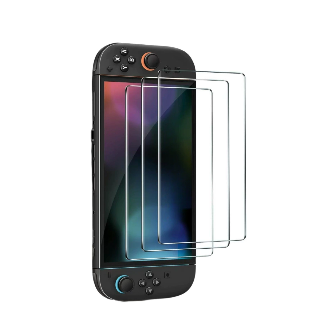Подходит для Switch2 Nintendo Switched 7-дюймов HD фиолетовый/синий свет tempered film производитель оптом
