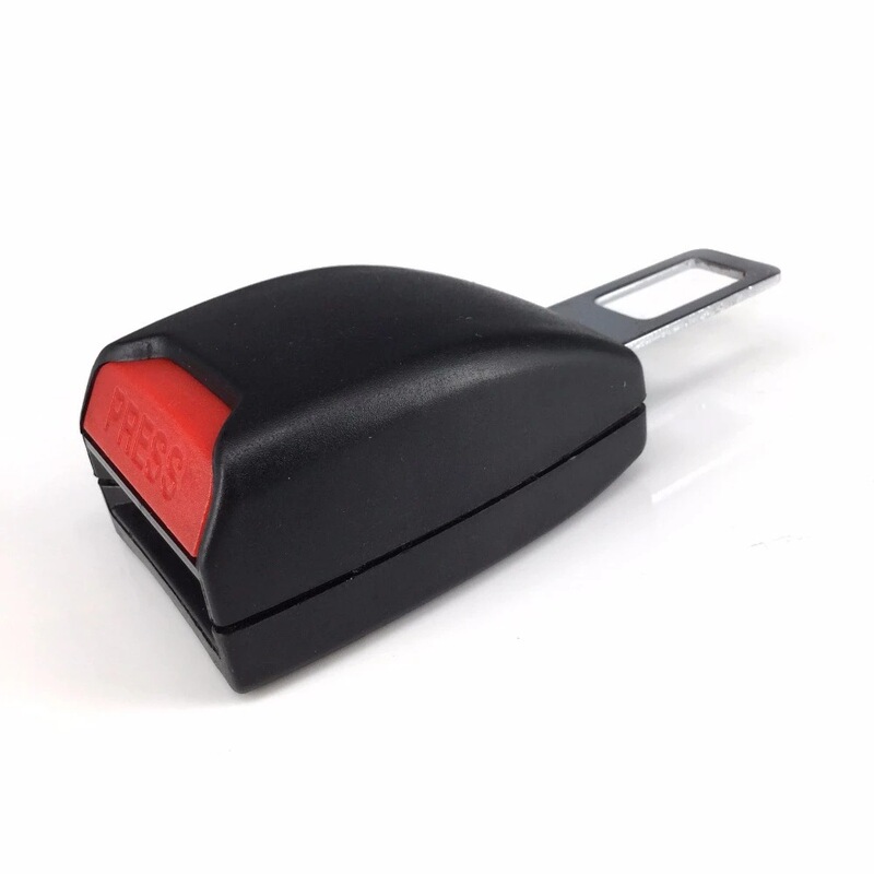 Car safety black seat belt extension buckle seat belt buckle car accessories Seat Belt arc pull