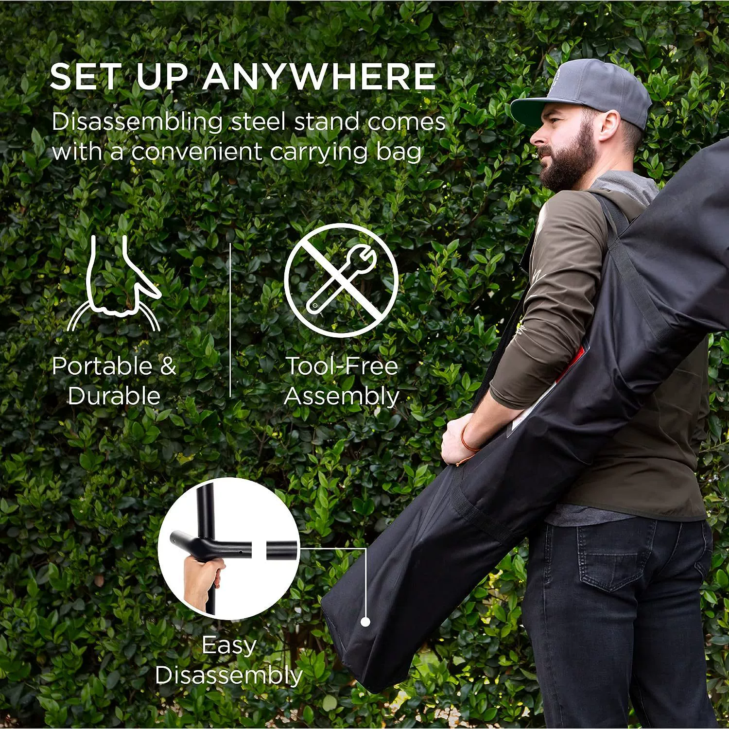 Anti -side turning canvas Hammock Camp Disassembly Outdoor Sideline Sniper Portable Lounge Single Single Single Susual