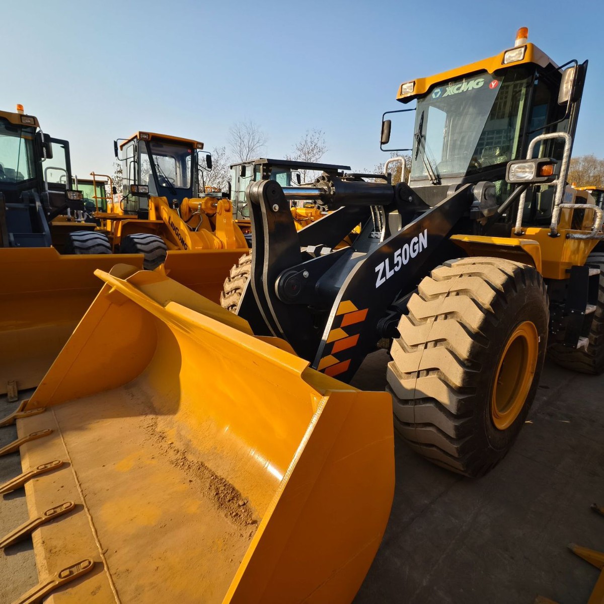 二手装载机铲车 九成新徐工50GN 50KV装载机二手轮胎式