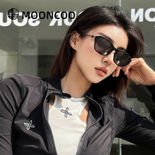 芈蔻明周星也同款太阳镜女复古老钱风猫眼墨镜高端偏光太阳眼镜男