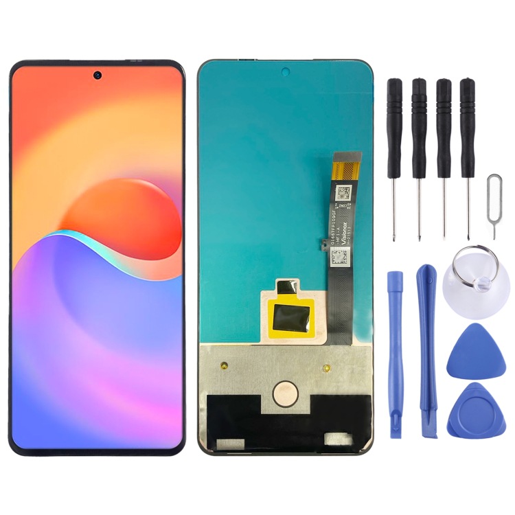 适用于ZTE S30 Pro A2122H 液晶触摸总成 AMOLED材质 (颜色：黑色
