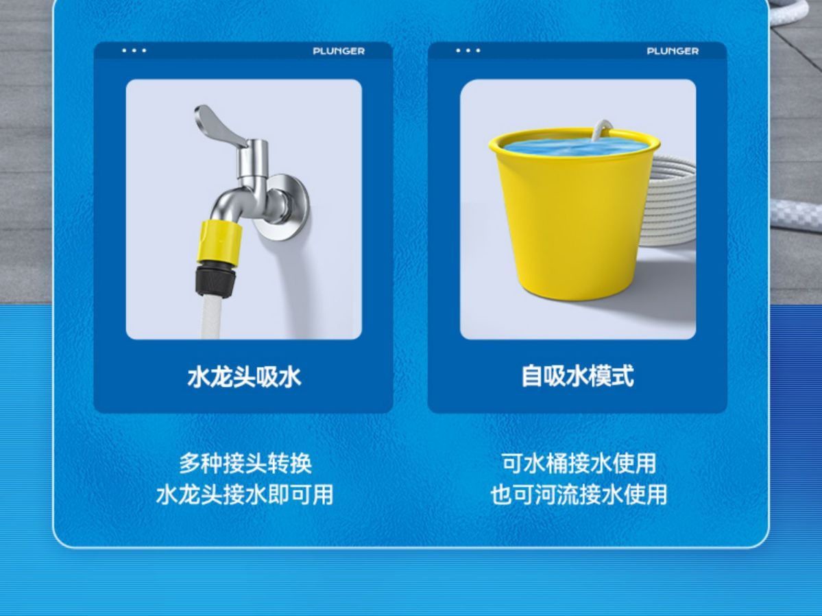 High-Pressure Car Washing Machine Tool, High-Pressure Water Pump for Home Use, 220V High-Power Car Washing Water Gun, Floor Cleaning Motor