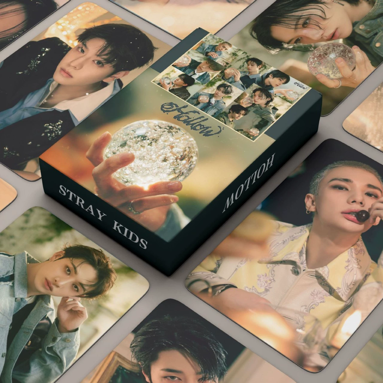 55 фан-карт Stray Kids HOLLOW — самопечатные маленькие карточки, Хуан Сюаньчэн, Ли Лунфу, LOMO, домашние карточки