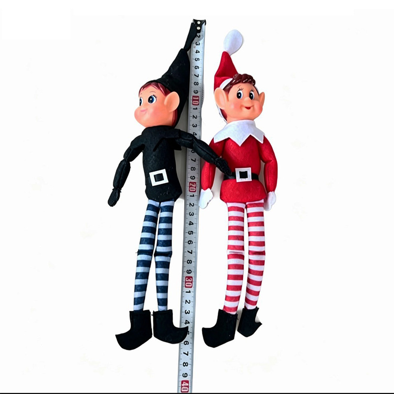 Muñecas de piernas largas transfronterizas de comercio exterior árbol de Navidad colgantes juguetes de regalo ChristmasElfdoll muñecas de hadas