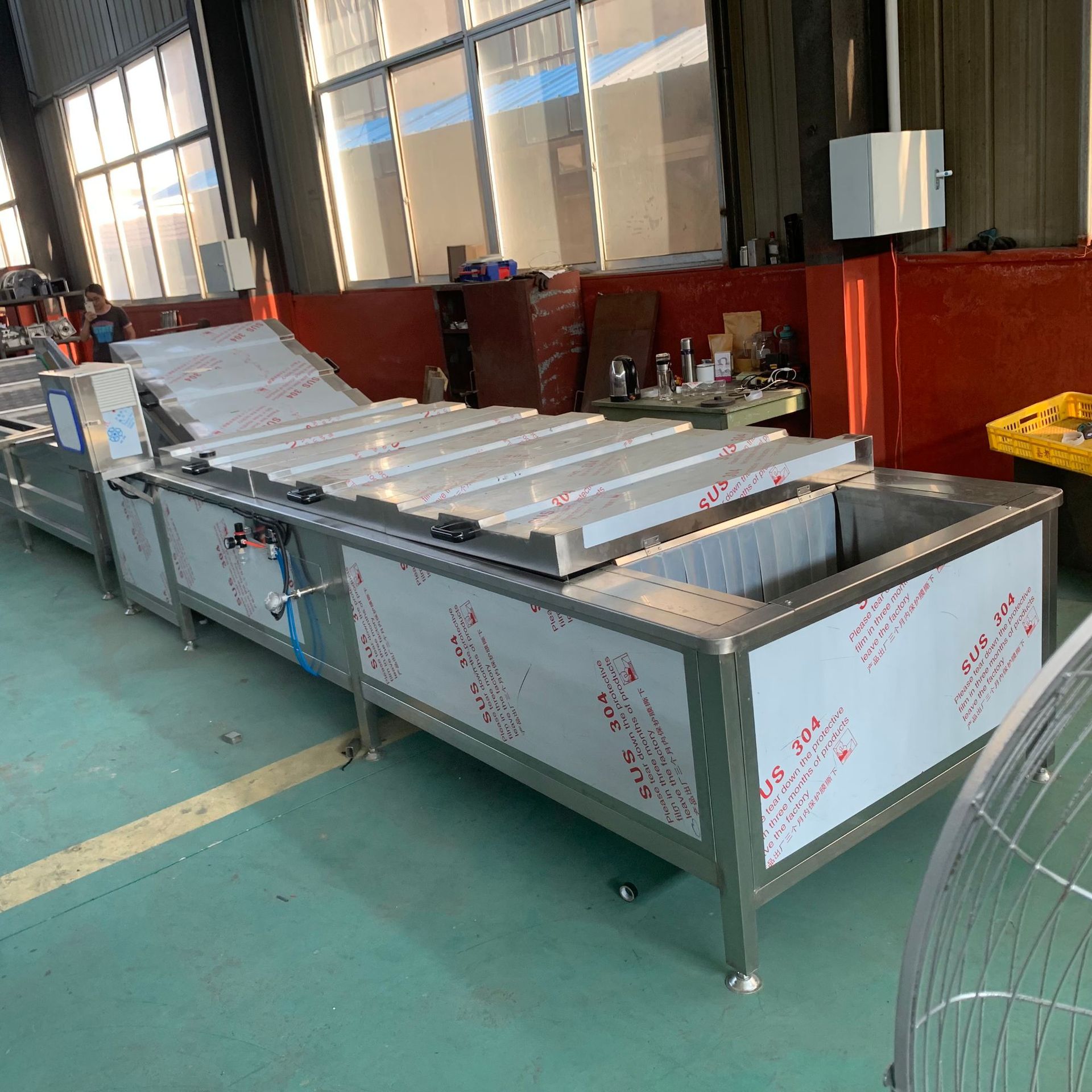 自动式香椿芽巴氏杀菌机 软包装巴士杀菌设备 果蔬制品杀菌线