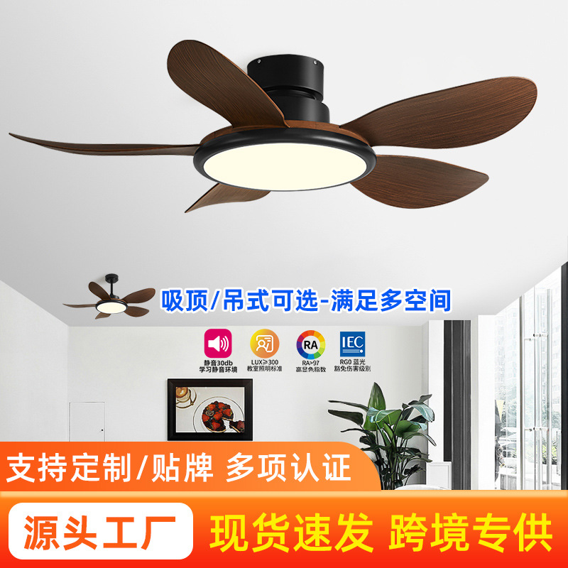 2026 New Model Variable Frequency Ceiling Fan Light for Home Use in Living Room and Dining Room, Integrated Fan and Light for Bedroom Ceiling Fan Light