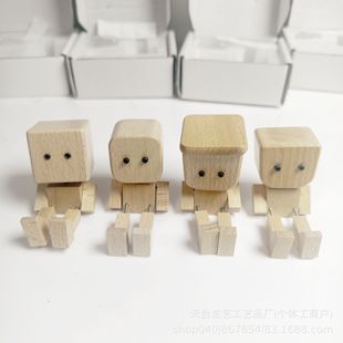��Ʒ ��܇�u��ľżShaking Wooden Man Figurine������܇�b�ľż