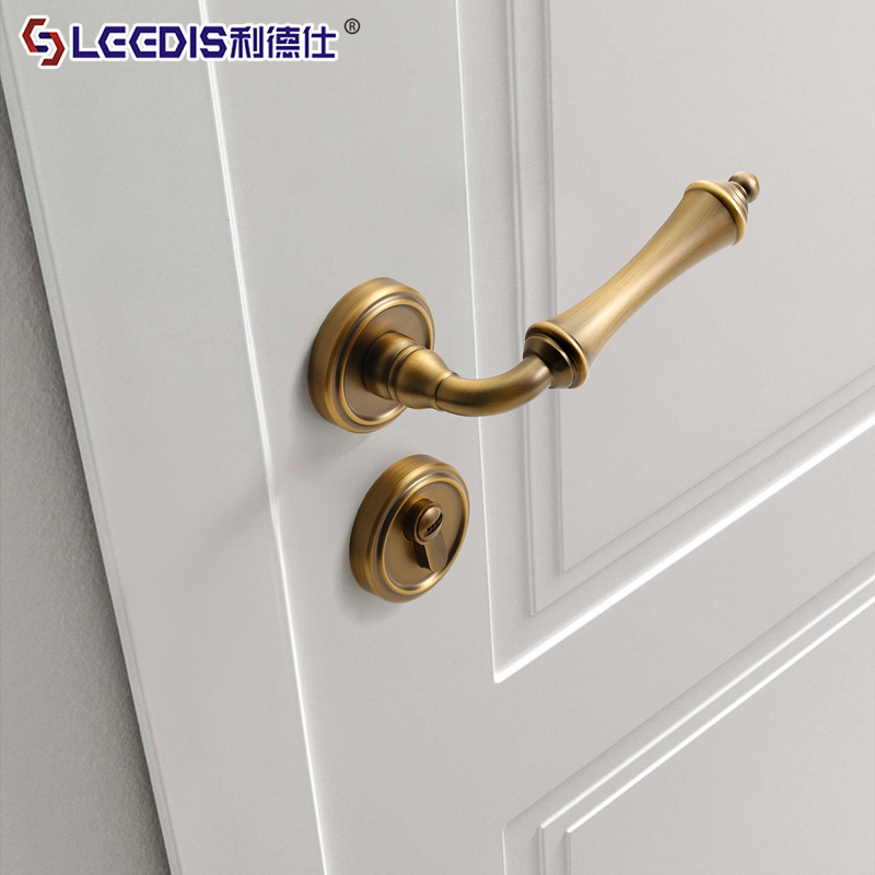厂家直销法式高端门锁室内卧室房锁家用锁具静音门把手分体木门锁|undefined