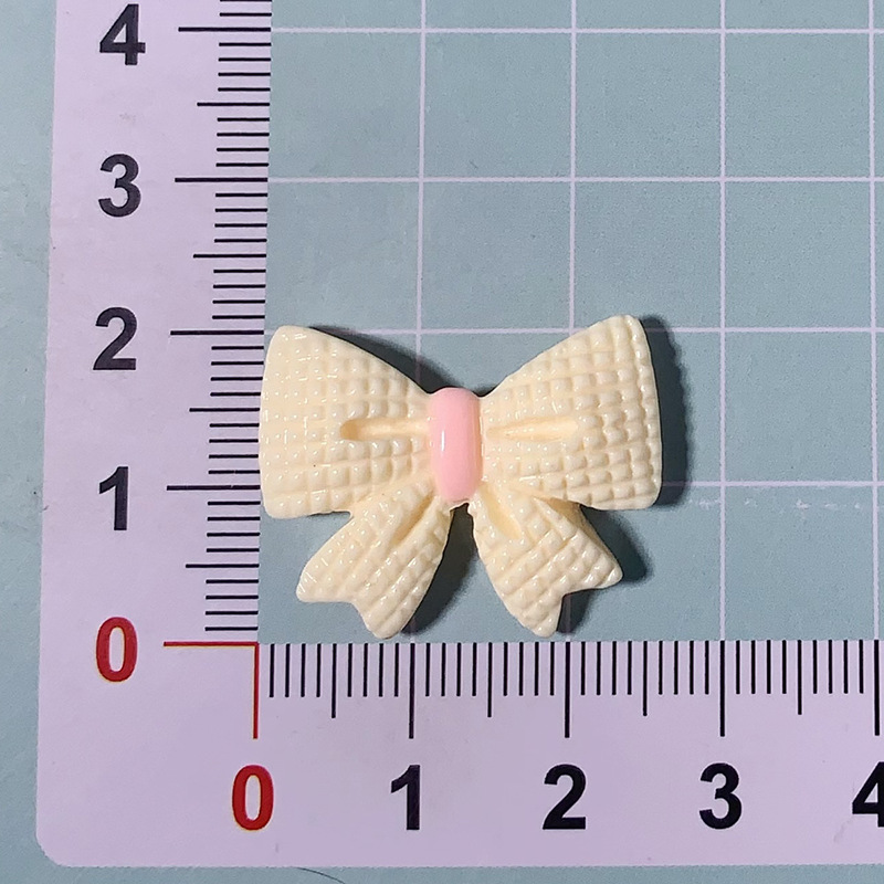 Nuevo macarón arco de color DIY accesorios de resina crema pegamento para el cabello adornamiento para el cabello agujero agujero zapatos sujetador material de taza