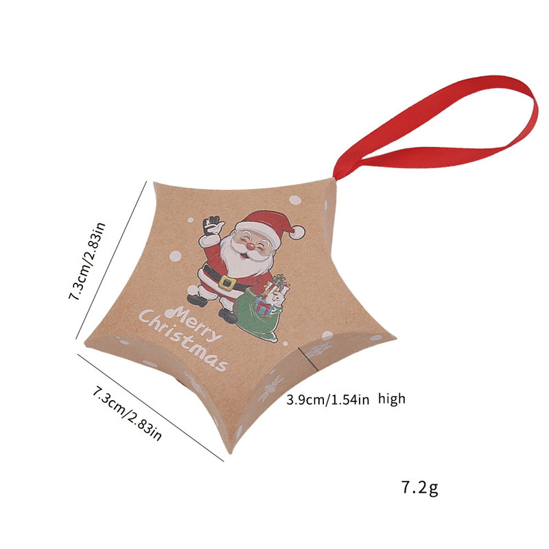 2026 クロスボーダークリスマス 5 つ星チョコレートギフトギフト包装箱装飾ビスケットボックスメーカー卸売直接|undefined