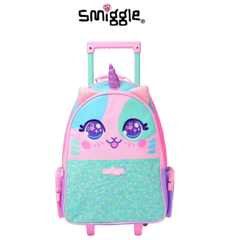Suitcase, capacious cartoon backpack