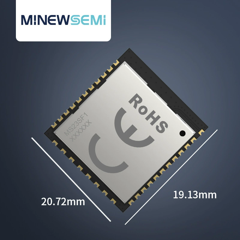 Modul LORAWAN konsumsi daya rendah MS23SF14 transmisi jarak ultra jauh anti gangguan dengan antarmuka multi-IO yang kuat