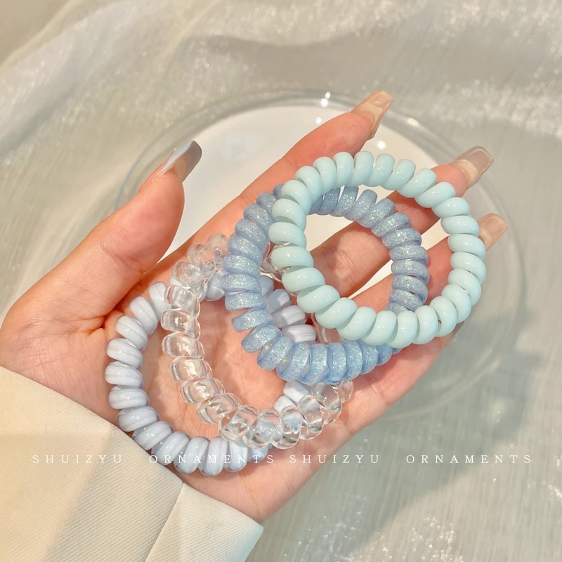 Coleteros de Estilo Nuevo 2025, Frescos y Sencillos, Bandas para el Cabello Modernas y Versátiles, Bandas Elásticas de Alta Elasticidad y Duraderas, Accesorios para el Cabello de Otoño e Invierno.