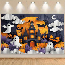 W 49878 Halloween pumpkin tapestry ��ʥ�ϹϹ�̺�羳����