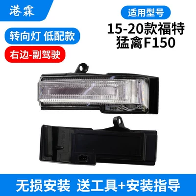 Rear mirror/rearview mirror assembly, Lens, Reflector Housing, Turn Signal Light - low-configuration-turn-signal-passenger