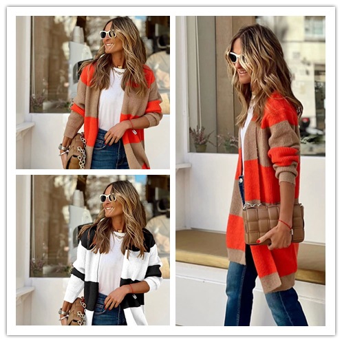 Colorblock Cardigan