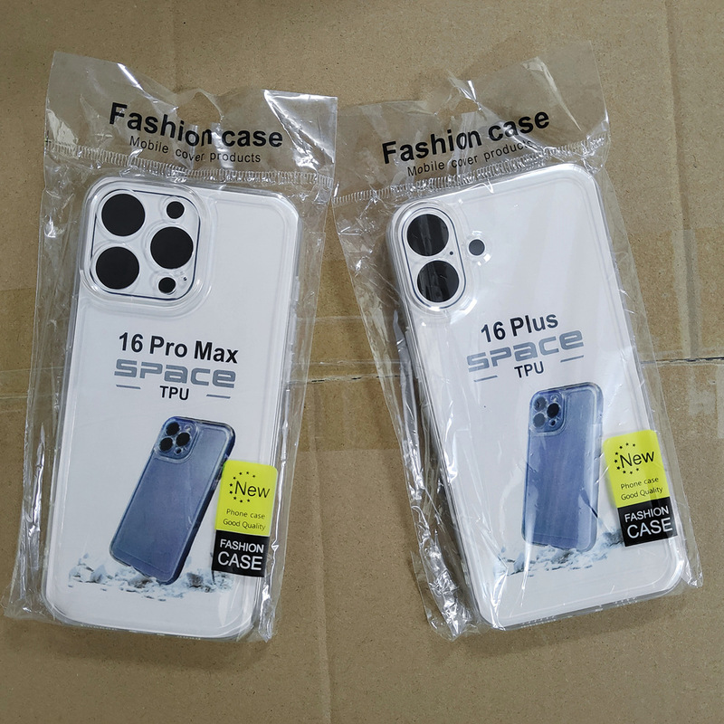 透明亚克力Magsafe磁吸手机壳 适用苹果17PRO直边透明防摔太空壳|undefined