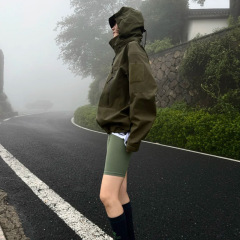 鸟家户外冲锋衣男全溢胶军鸟防风防水连帽战术外套男女硬壳登山服