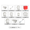Ceramic Scandinavian tableware home use, set