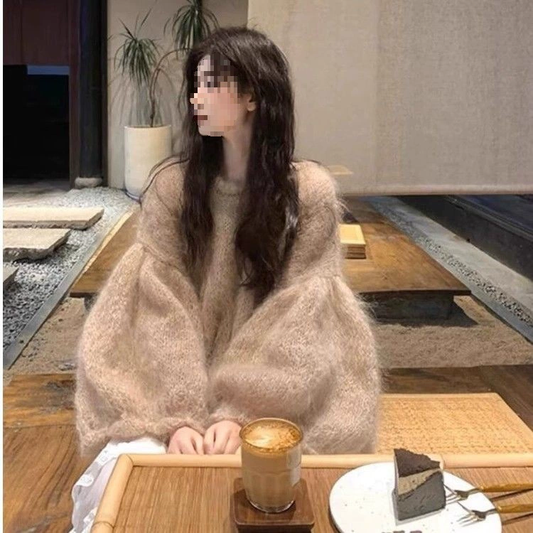 Воротник женский осенний зимний 2024 новый свитер молоко fufu сладкий милый мягкий милый