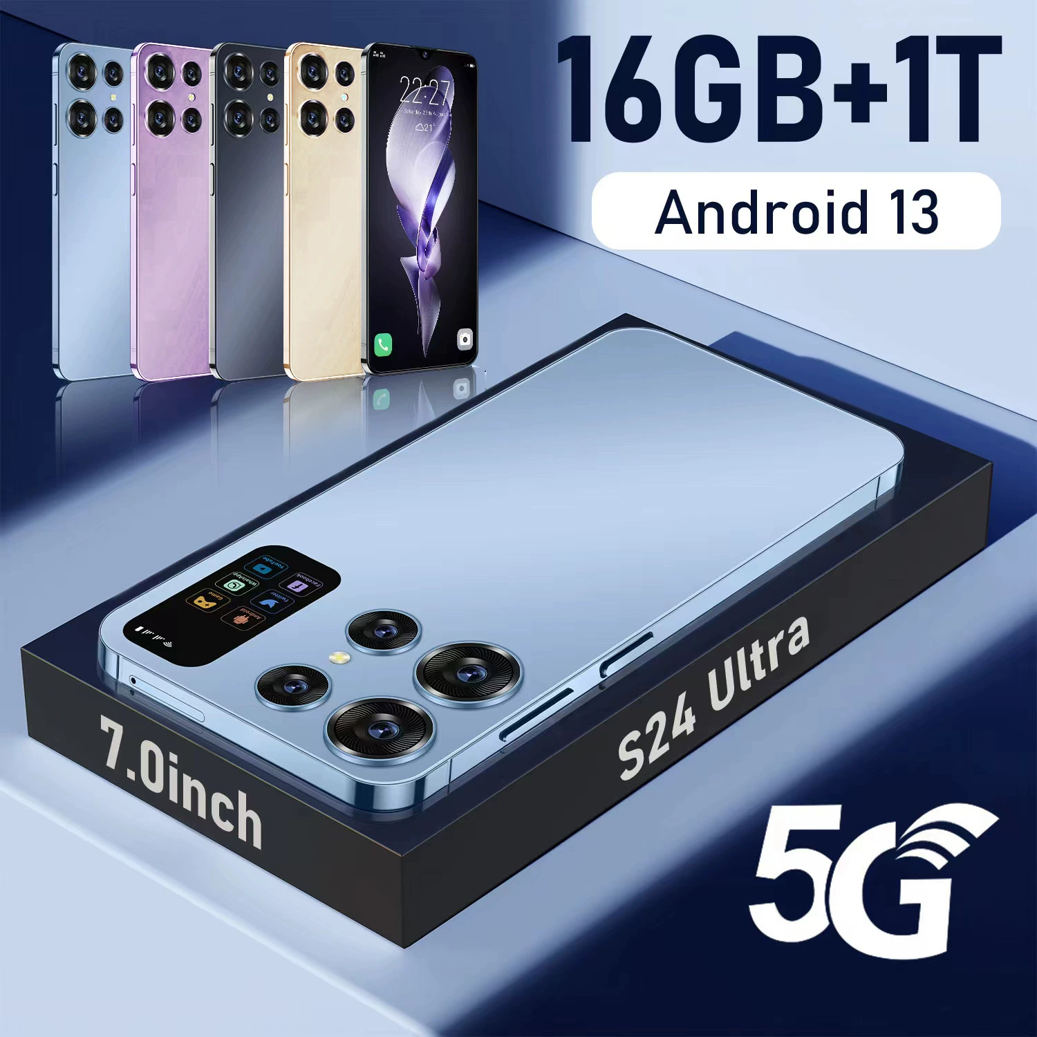 Умные часы, подлинный мобильный телефон, (跨境 торговля), 5G, поддержка функций для всех стандартов сетевой связи, Android