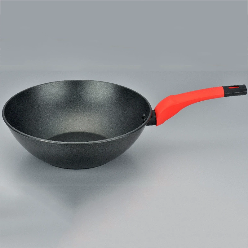 Посудная кастрюля из алюминиевого литья Mai riceite, подходит для жарки рыбы, отвар, гранитная несъёмная кастрюля, плоское дно, сковорода, рагу, суп