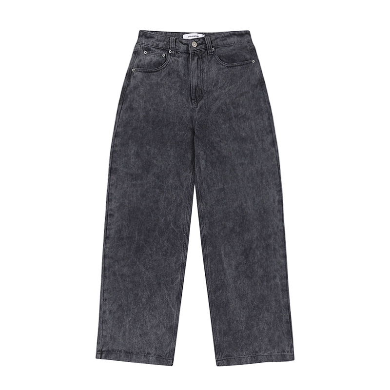 Modern Ian 24 Autumn Men's Wear New High Quality Washed Cowboy BIGGE Bamboo Pants_voghion.com