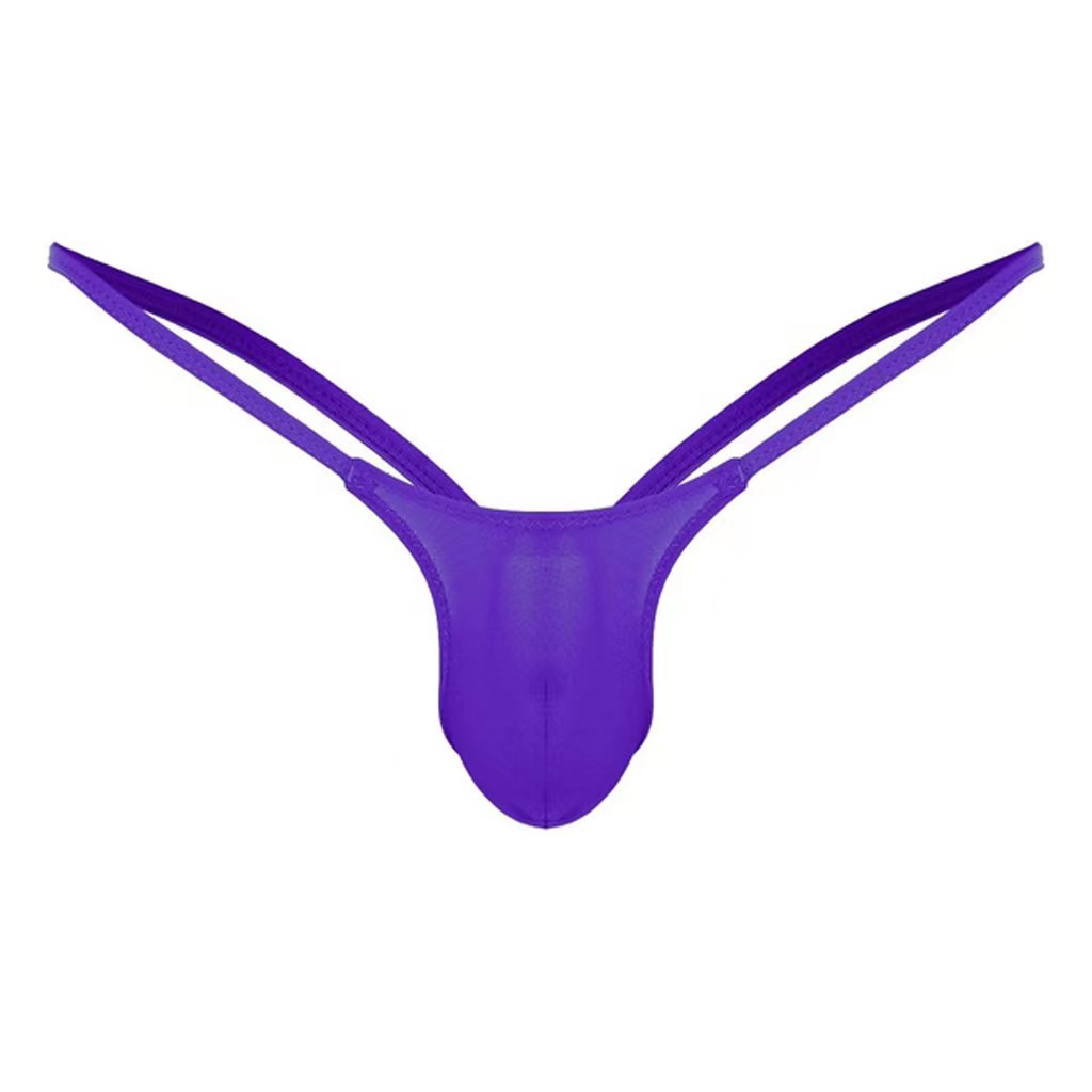 Tanga da uomo ultra sottile e trasparente con tasca 4d_voghion.com