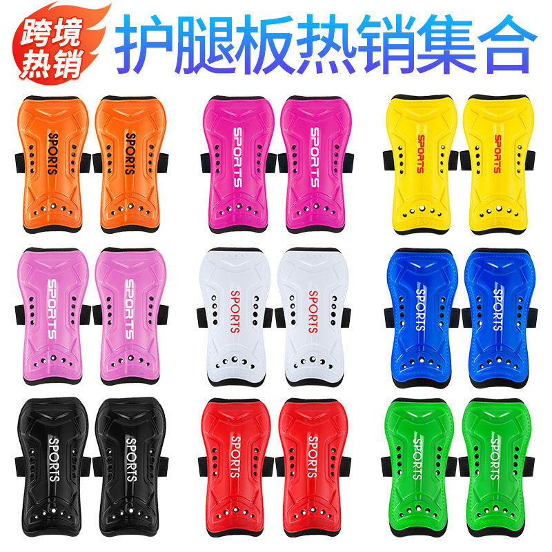 Cross-Border Football Shin Guards for Adults and Children, Sports Foot Guards, Thickened Calf Protectors, Wholesale Custom Logo