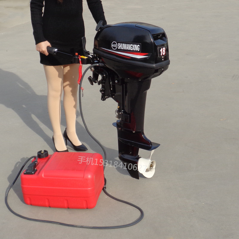 水冷汽油挂机 金门县小型船挂机 轻便灵活舷外机船用推进器厂家