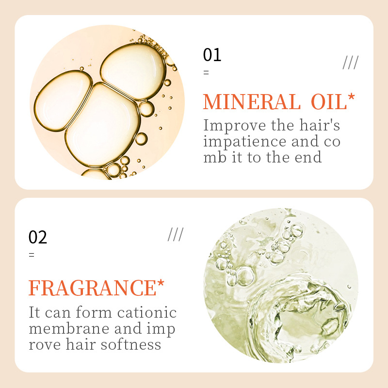 (Cross-border trading), (Wholesale), hair spray, revitalizing capsule, oil for curly hair, English, for hair care 4