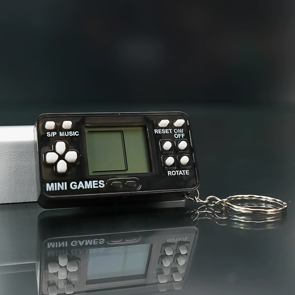 Small rectangular black game console