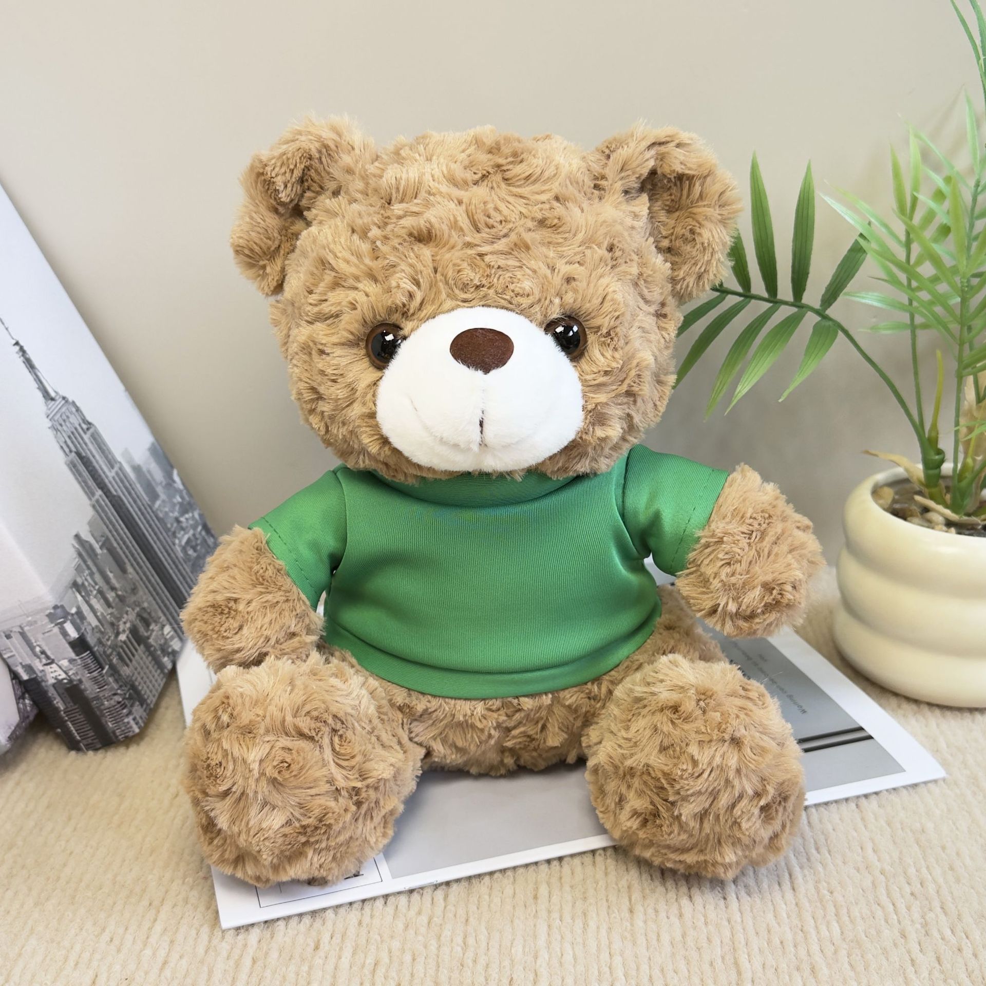 Osos de peluche abrazar osos muñecas muñecas agarrar muñecas regalo para niños impresión LOGO regalo juguetes de peluche