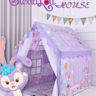 Frozen Elsa Princess Room Tent Children's Indoor Small House Girls Living Room Doll House Castle Can Sleep